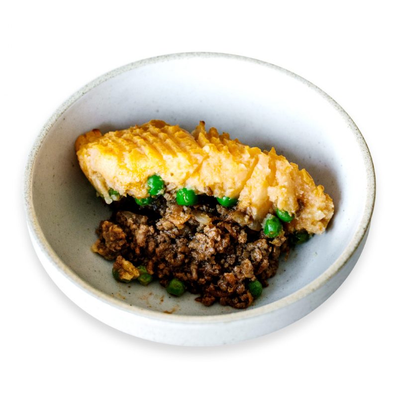 Dinner or lunch for kids and toddler - Beef Cottage Pie - Messy Faces healthy frozen meals delivered to your door