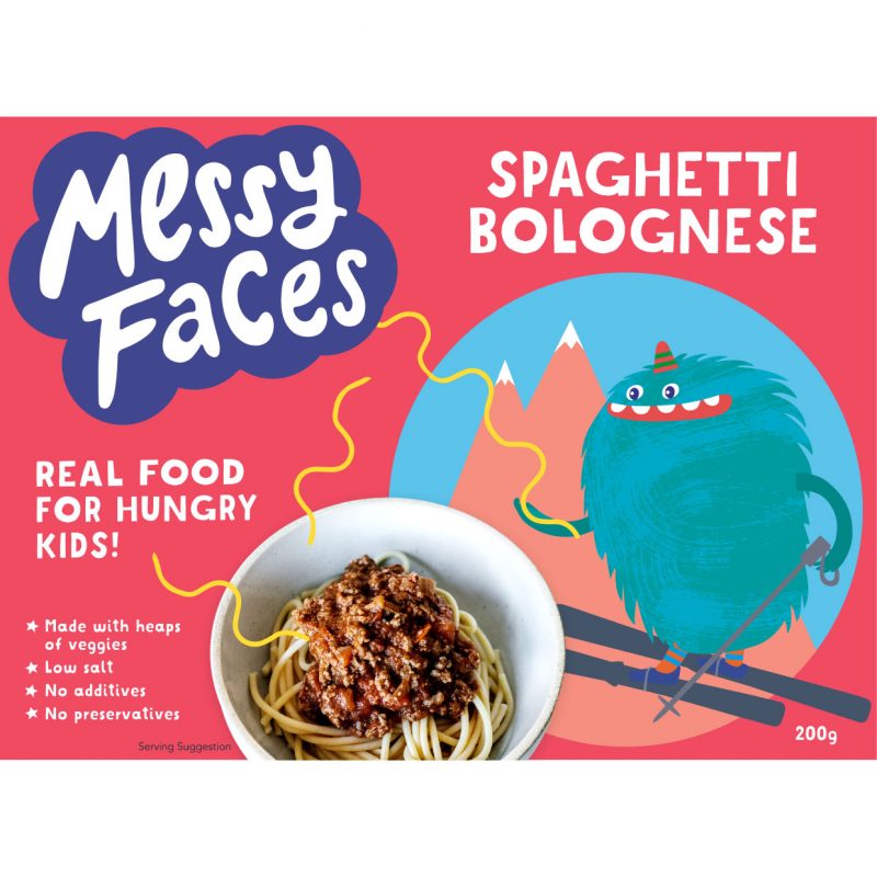 Messy faces healthy lunch box ideas for school lunches. Messy Faces spaghetti bolognese toddler, kids and family healthy lunch or dinner ideas