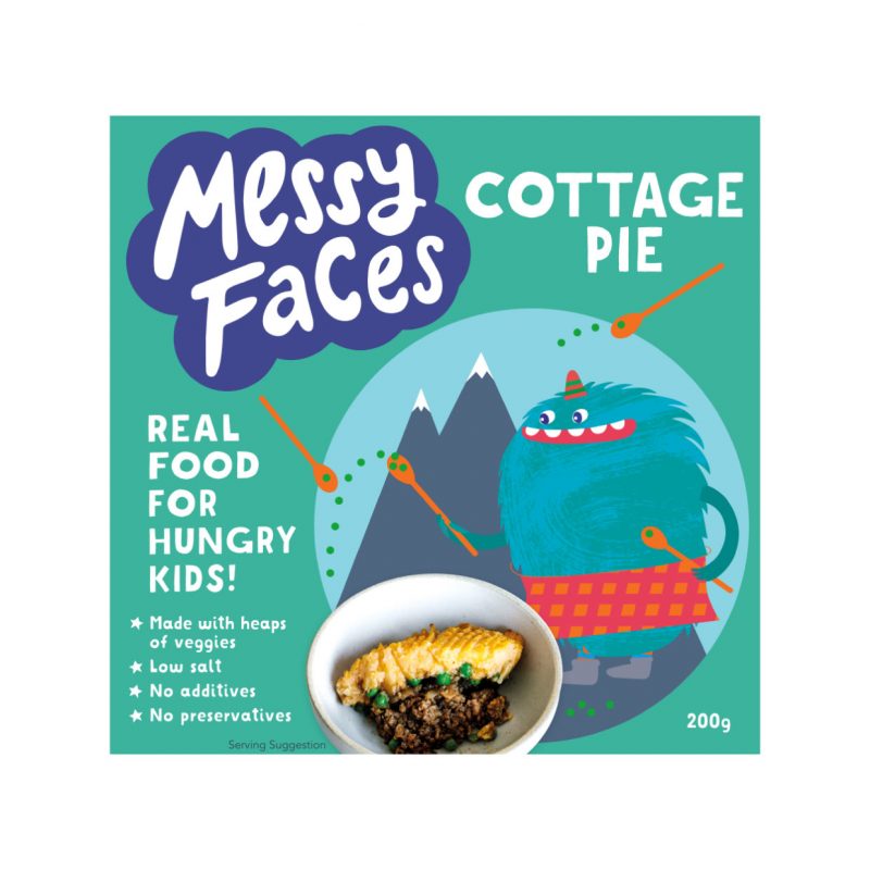 Messy faces healthy lunch box ideas for school lunches. Messy Faces cottage pie toddler, kids and family healthy lunch or dinner ideas