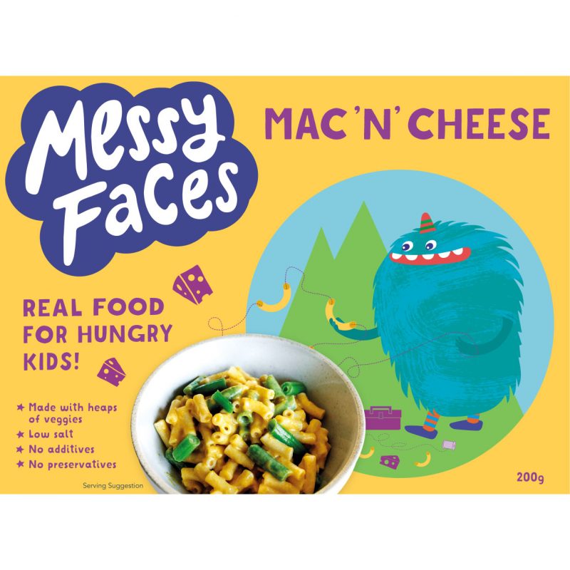 Messy faces healthy lunch box ideas for school lunches. Messy Faces easy mac and cheese toddler, kids and family healthy lunch or dinner ideas